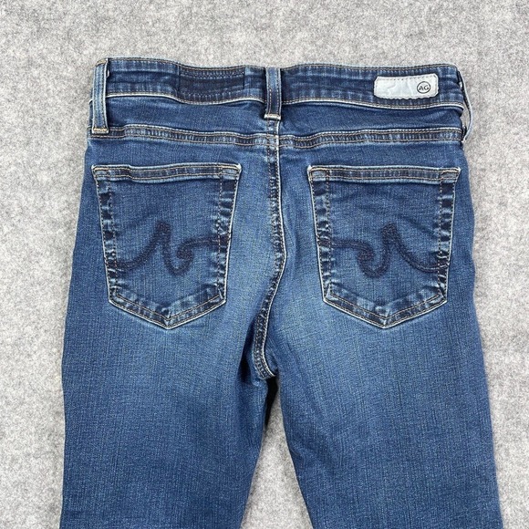 Adriano Goldschmied Jeans The Legging Ankle Super Skinny Women's 26R Blue - Picture 9 of 10